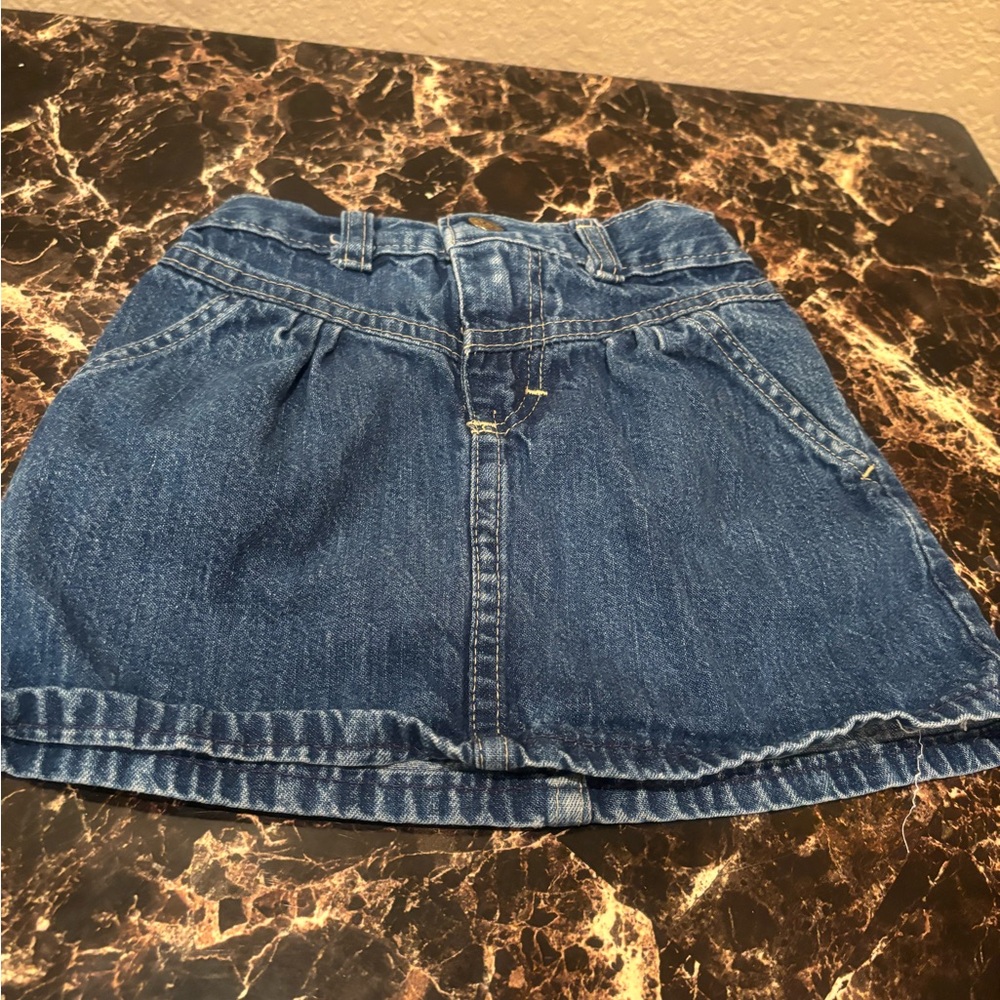 Vintage Osh Kosh Denim‎ Skirt- Made in USA